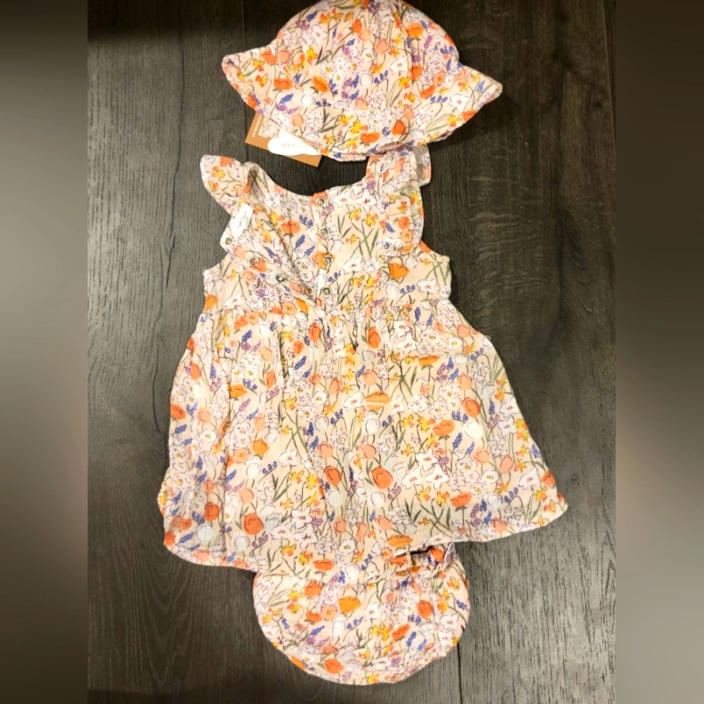 Angel Dear 3 piece muslin set